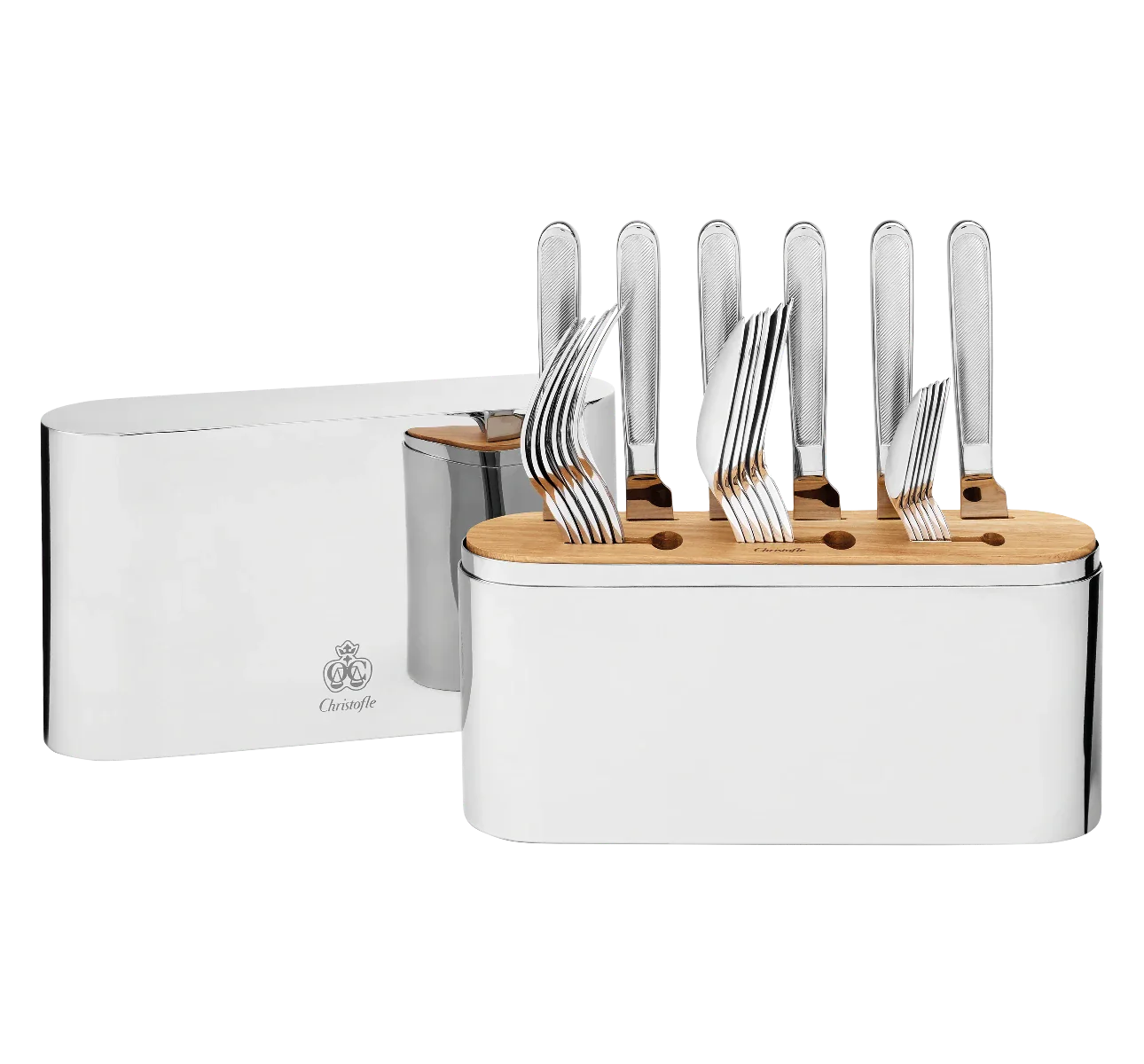 Christofle Concorde flatware set for 6 persons