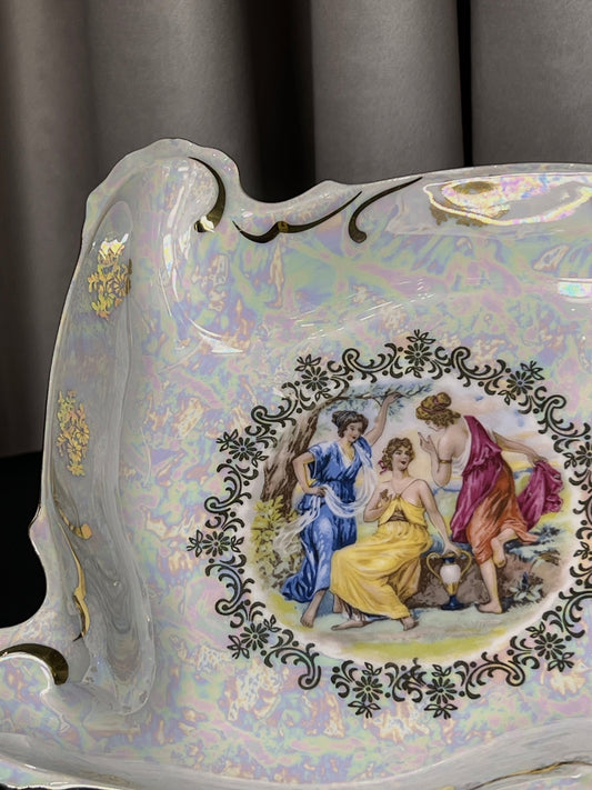 Square salad bowl ''Queen'' 24 cm