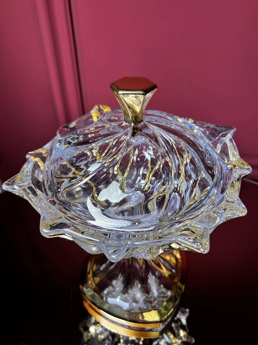 Candy jar ''Rhapsody gold''