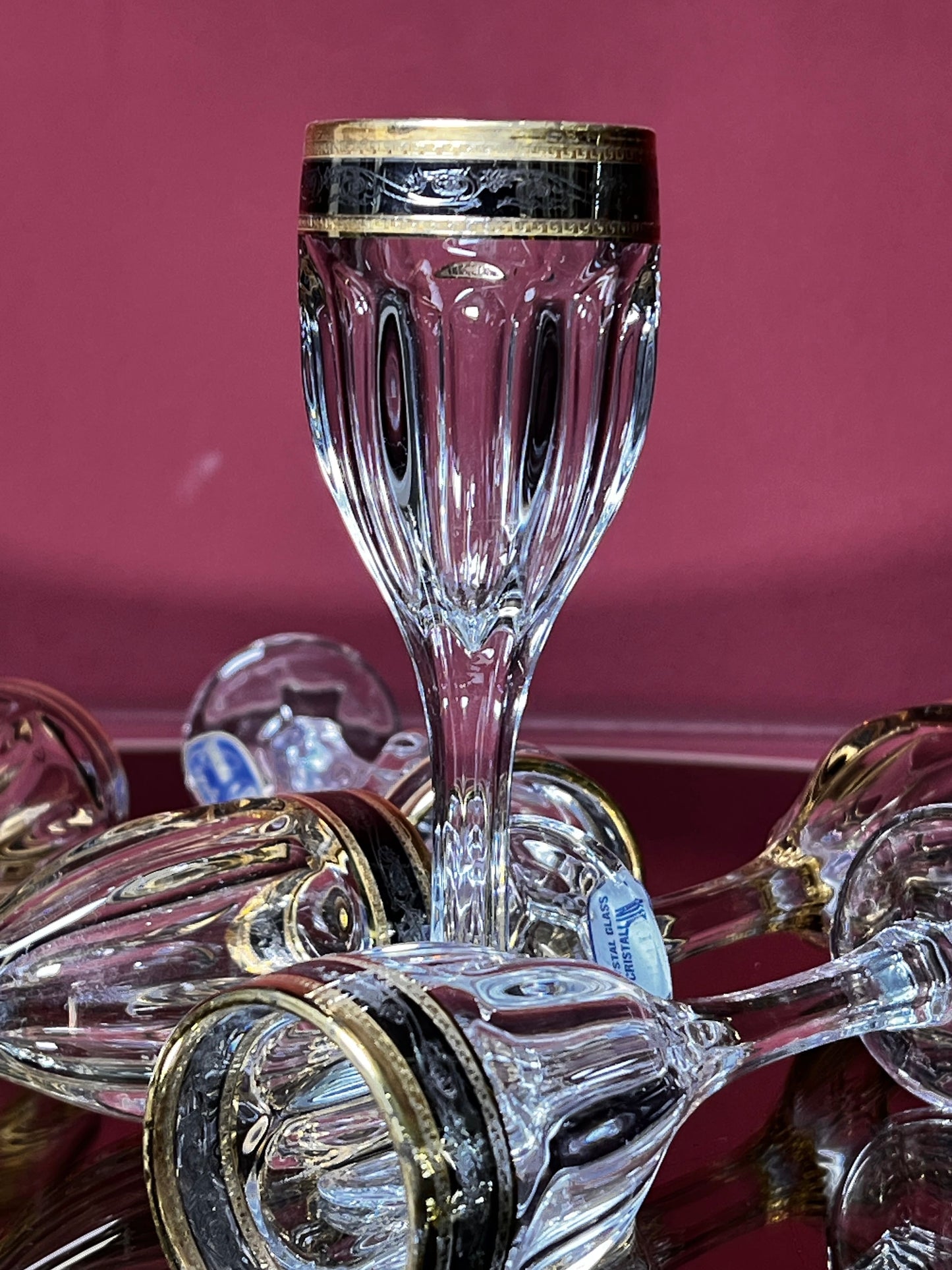 Set ''Safari'' gold-platinum 6 pcs
