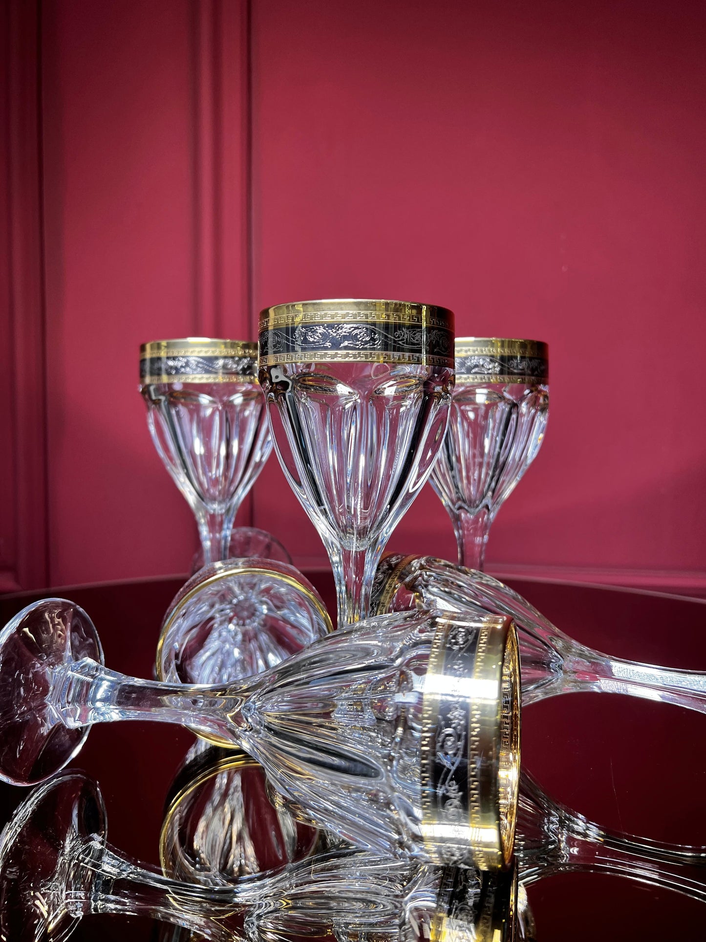 Set ''Safari'' gold-platinum 6 pcs