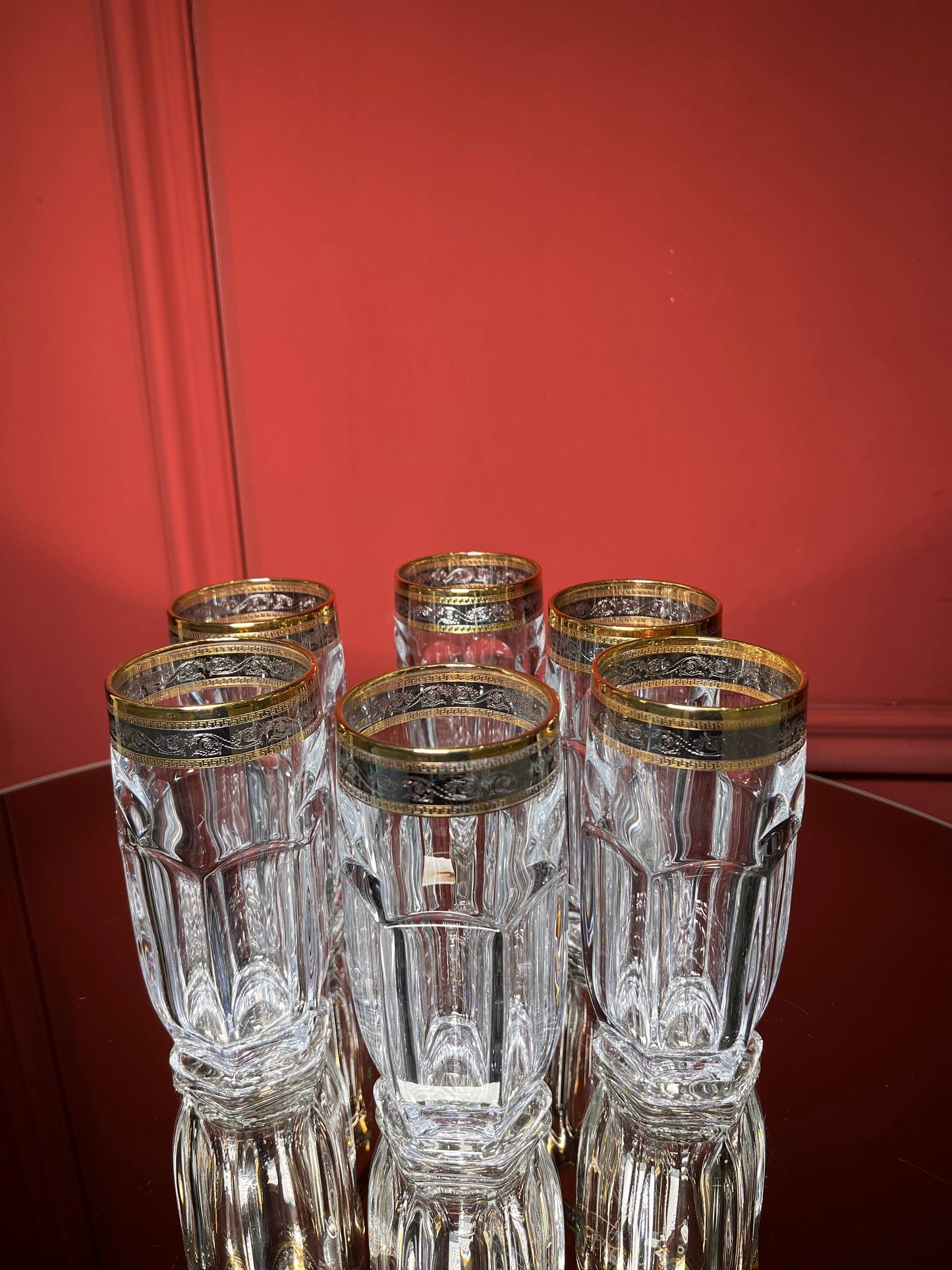 Set ''Safari'' gold-platinum 6 pcs