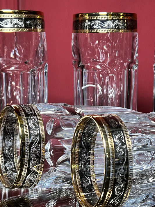 Set ''Safari'' gold-platinum 6 pcs