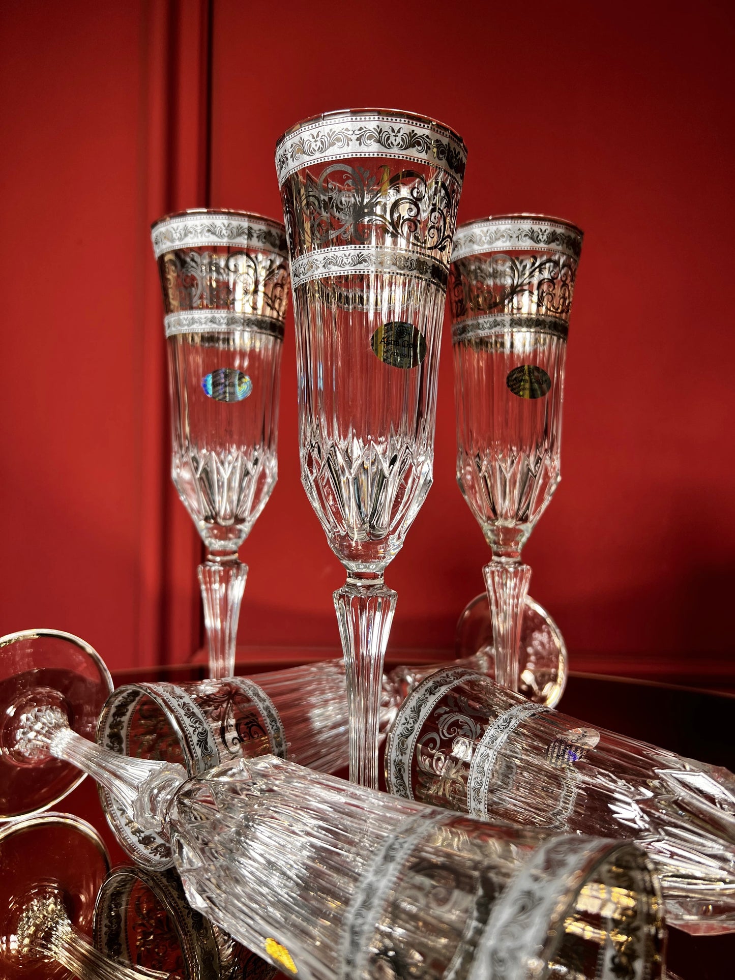 Champagne flute set "Adagio" 180 ml (65-645L) 6 pcs