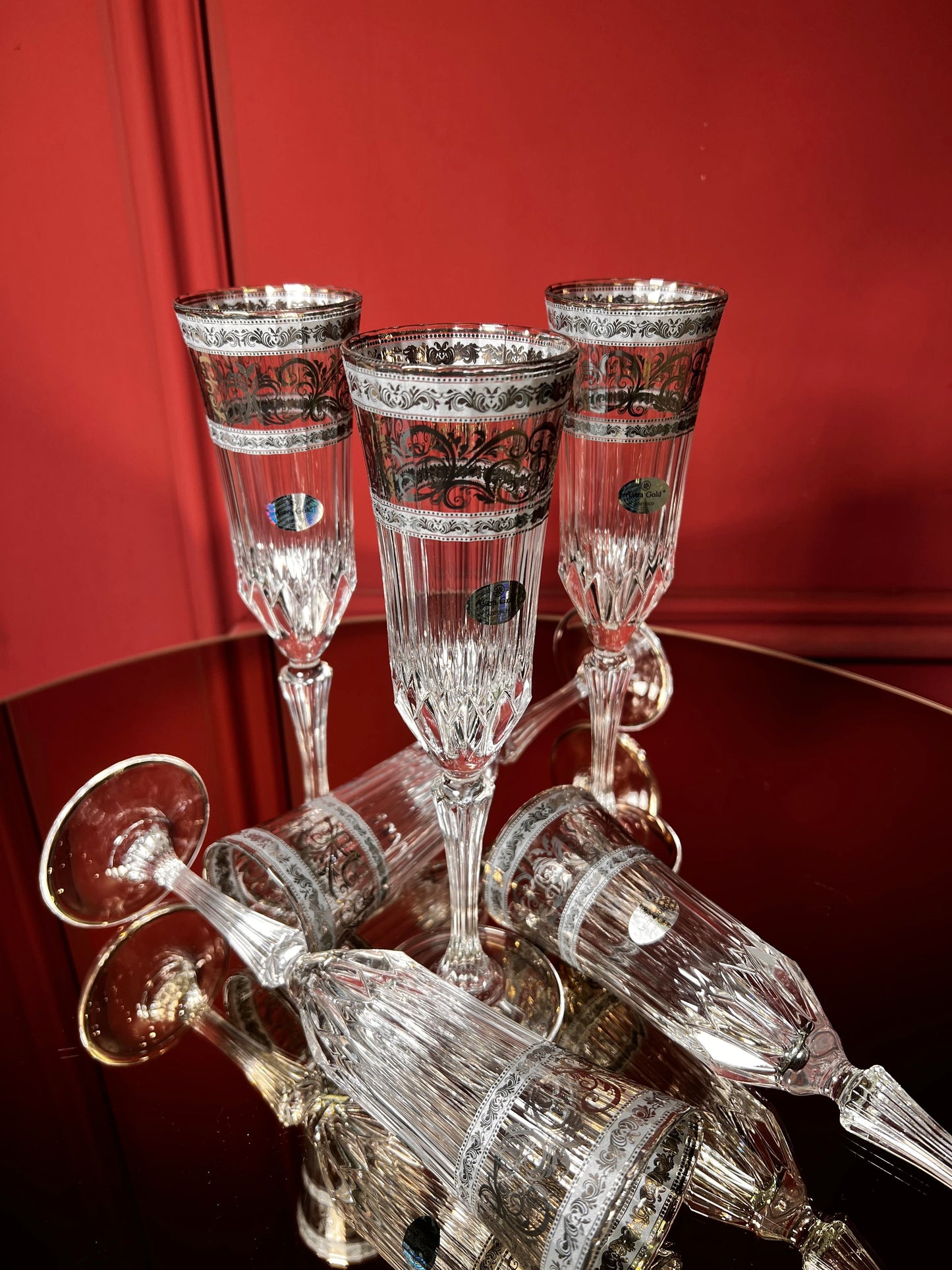Champagne flute set "Adagio" 180 ml (65-645L) 6 pcs