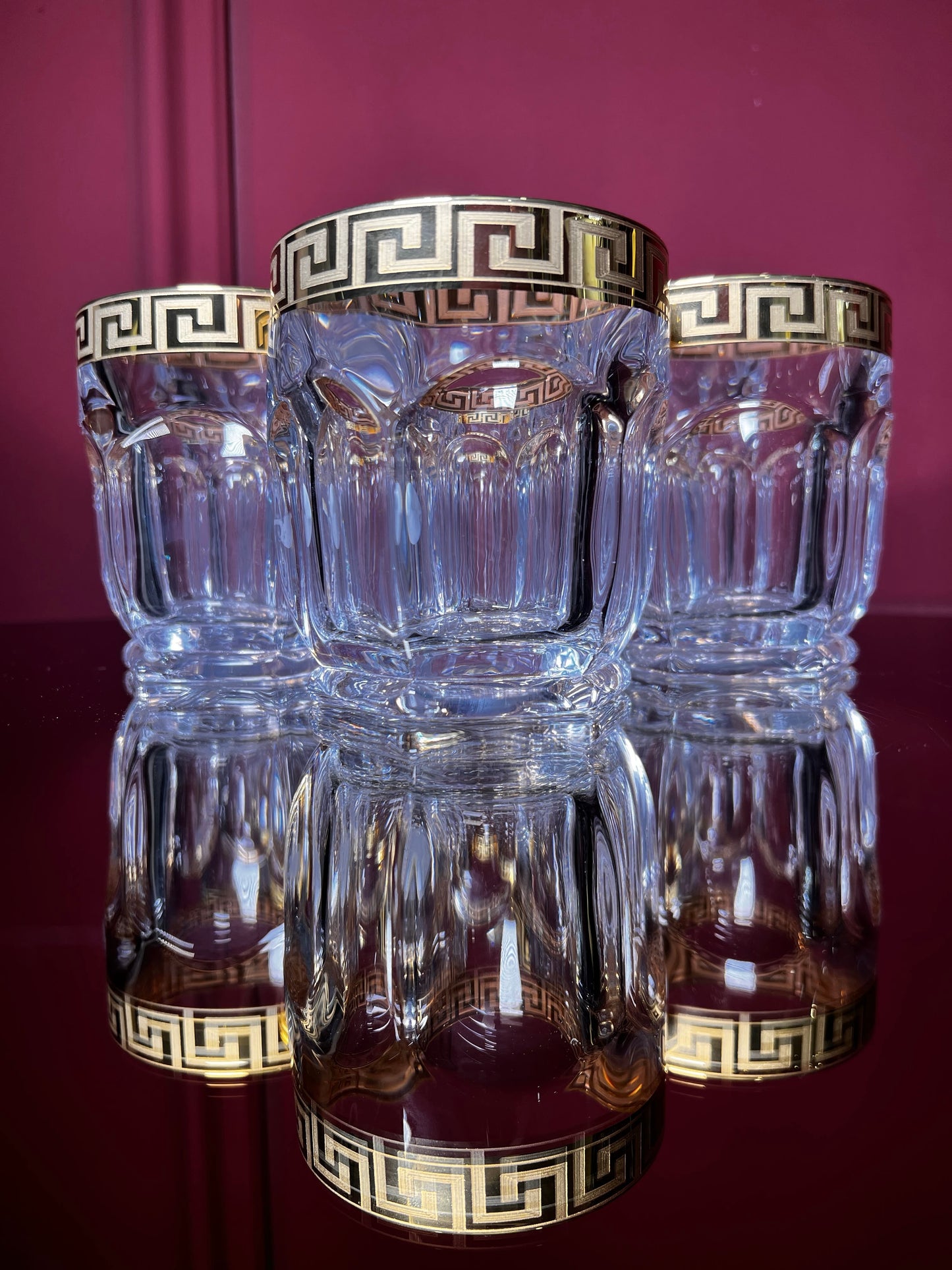 Whisky glass set "Safari Gold" 6 pcs