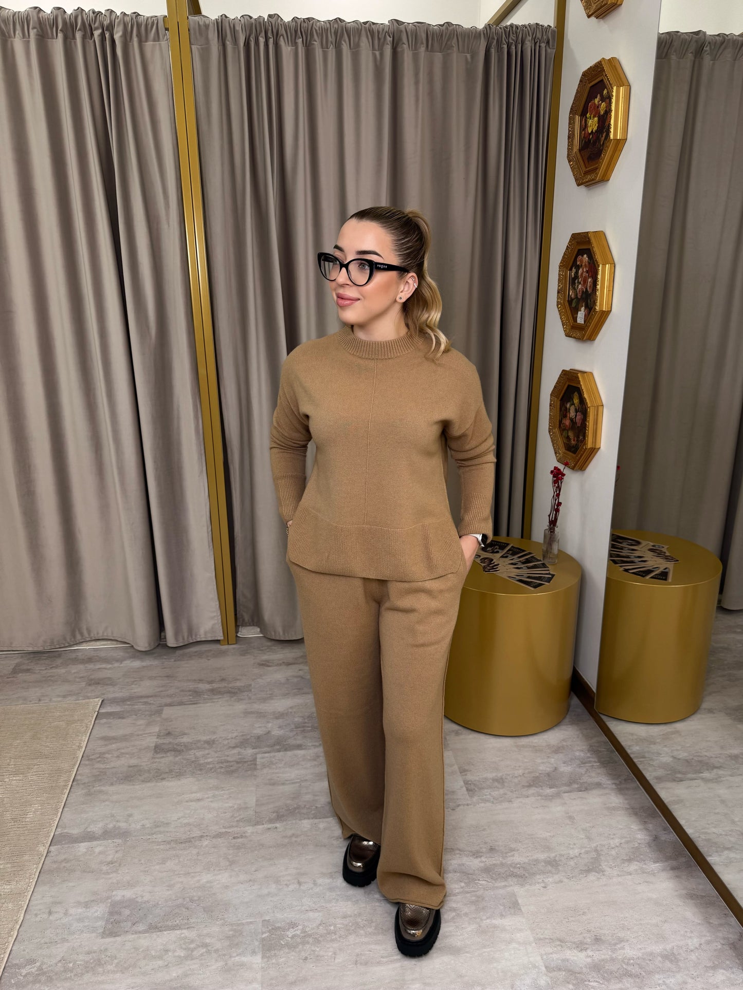 Andriana trousers camel 13800 kc