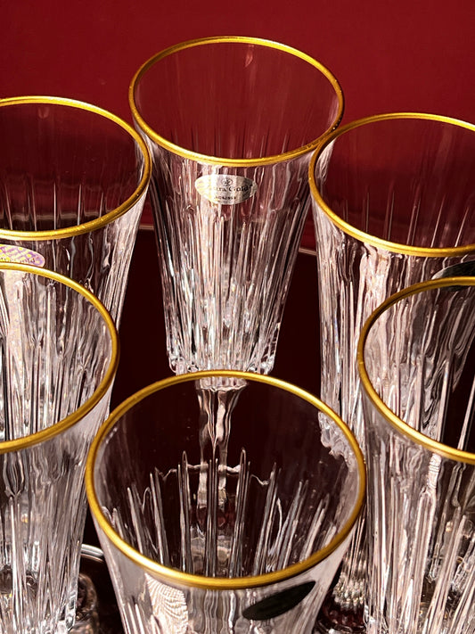 Champagne flute set "Timeless"