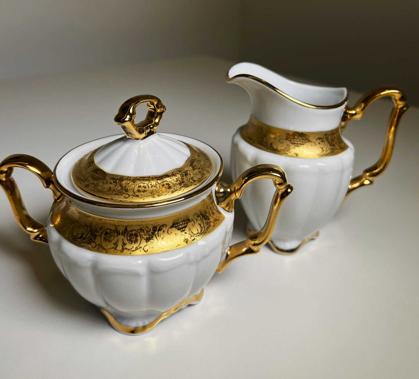 Tea set ''Gold engraving''