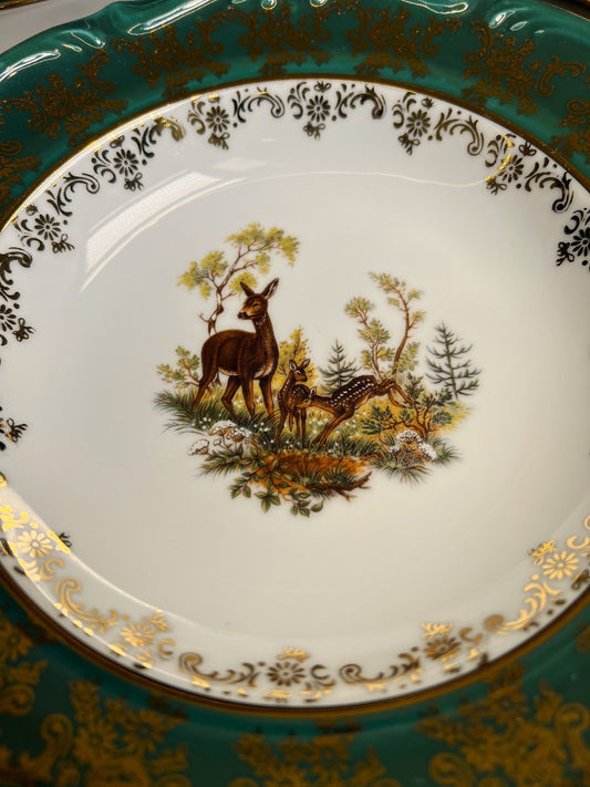 Dinner set ''Green hunter''