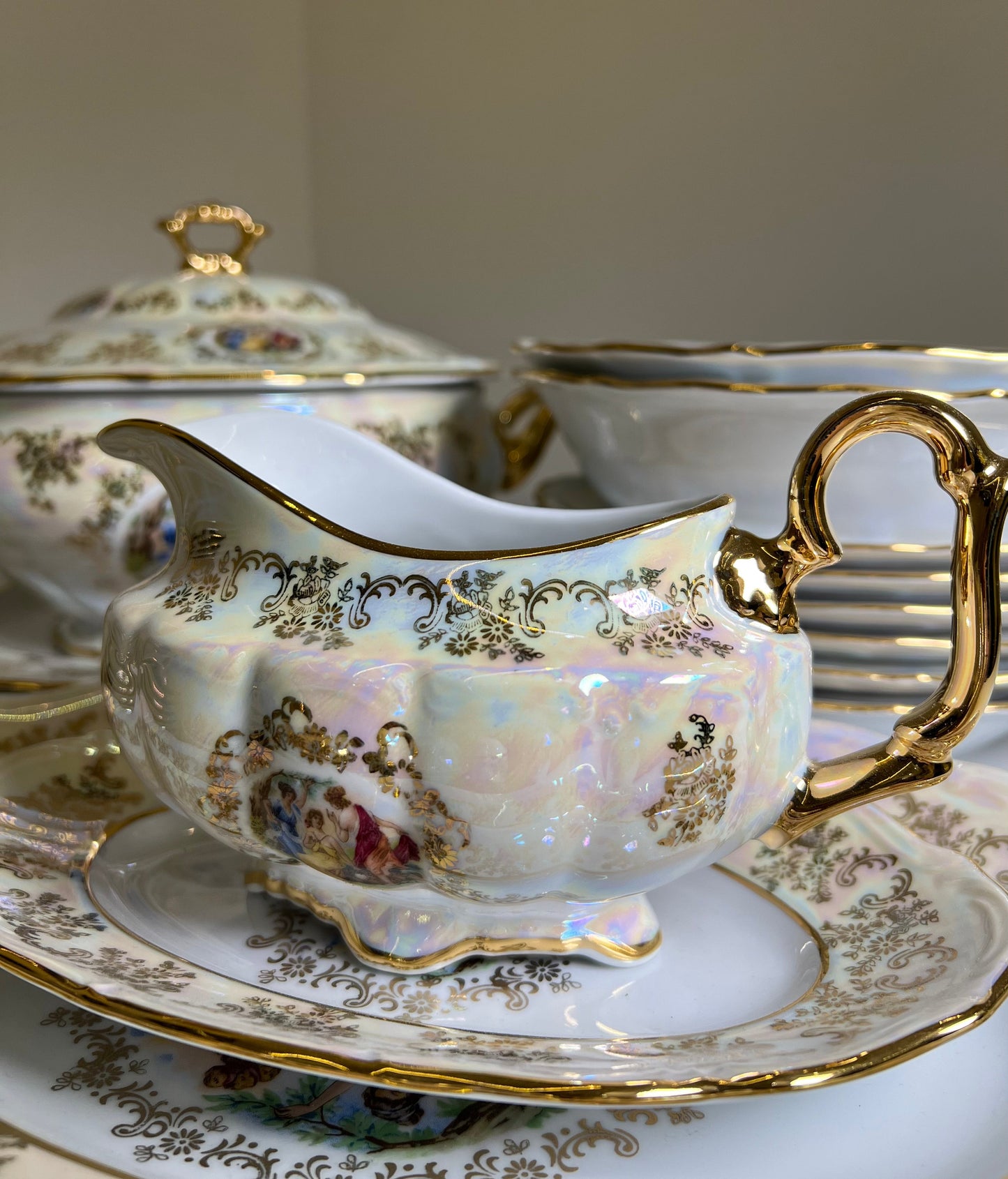 Dinner set ''Pearl elegance''
