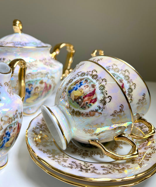Tea set ''Pearl elegance''