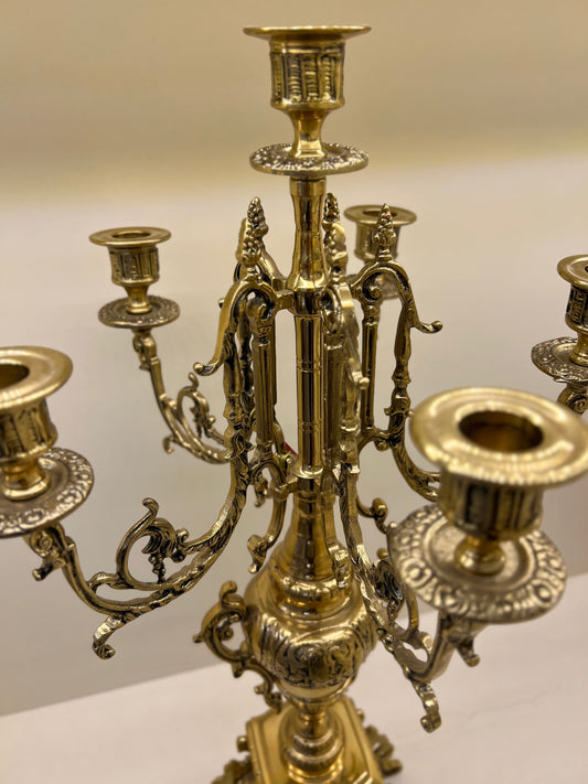 Pair candelabrum Manrique