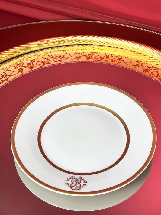 Dinner Plate – Silk Gold