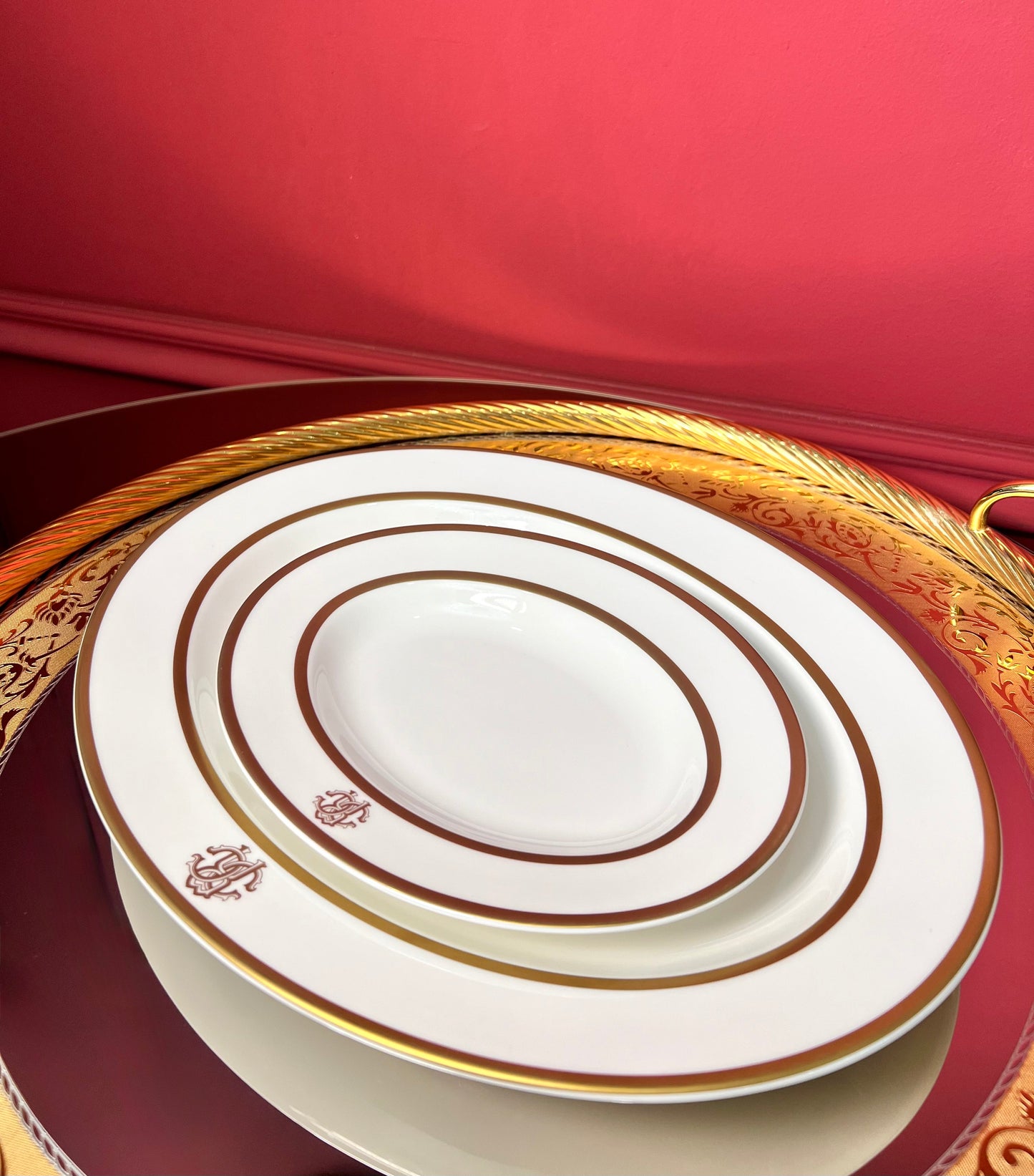 Pickle Dish 23 cm – Silk Gold