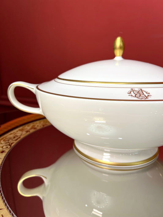 Soup Tureen – Silk Gold
