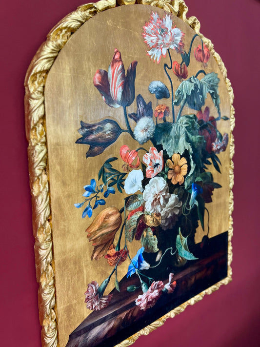 Frame ''Flowers on the table''