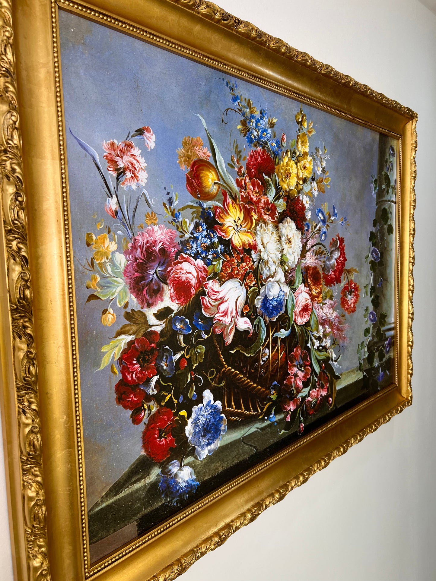 Frame ''Vase with flowers''