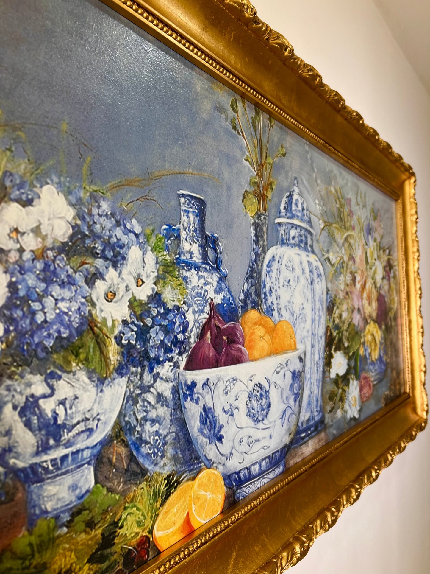 Frame ''Oranges and flowers''