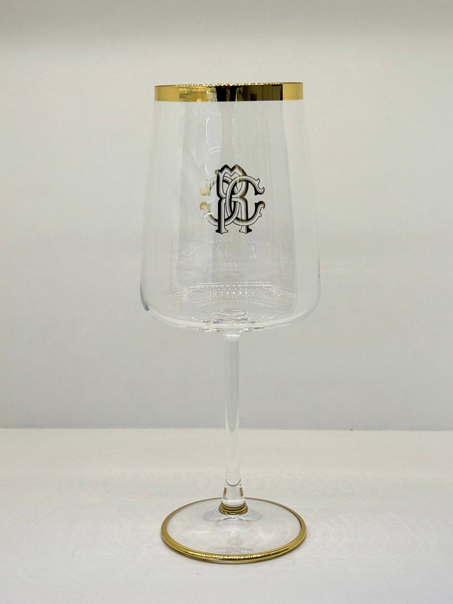 Water Goblet – New Monogram Gold