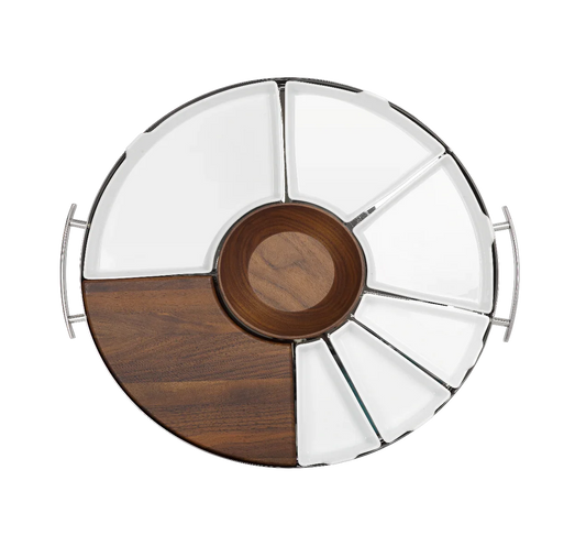 Christofle Kulatý podnos Mood Party 40 cm