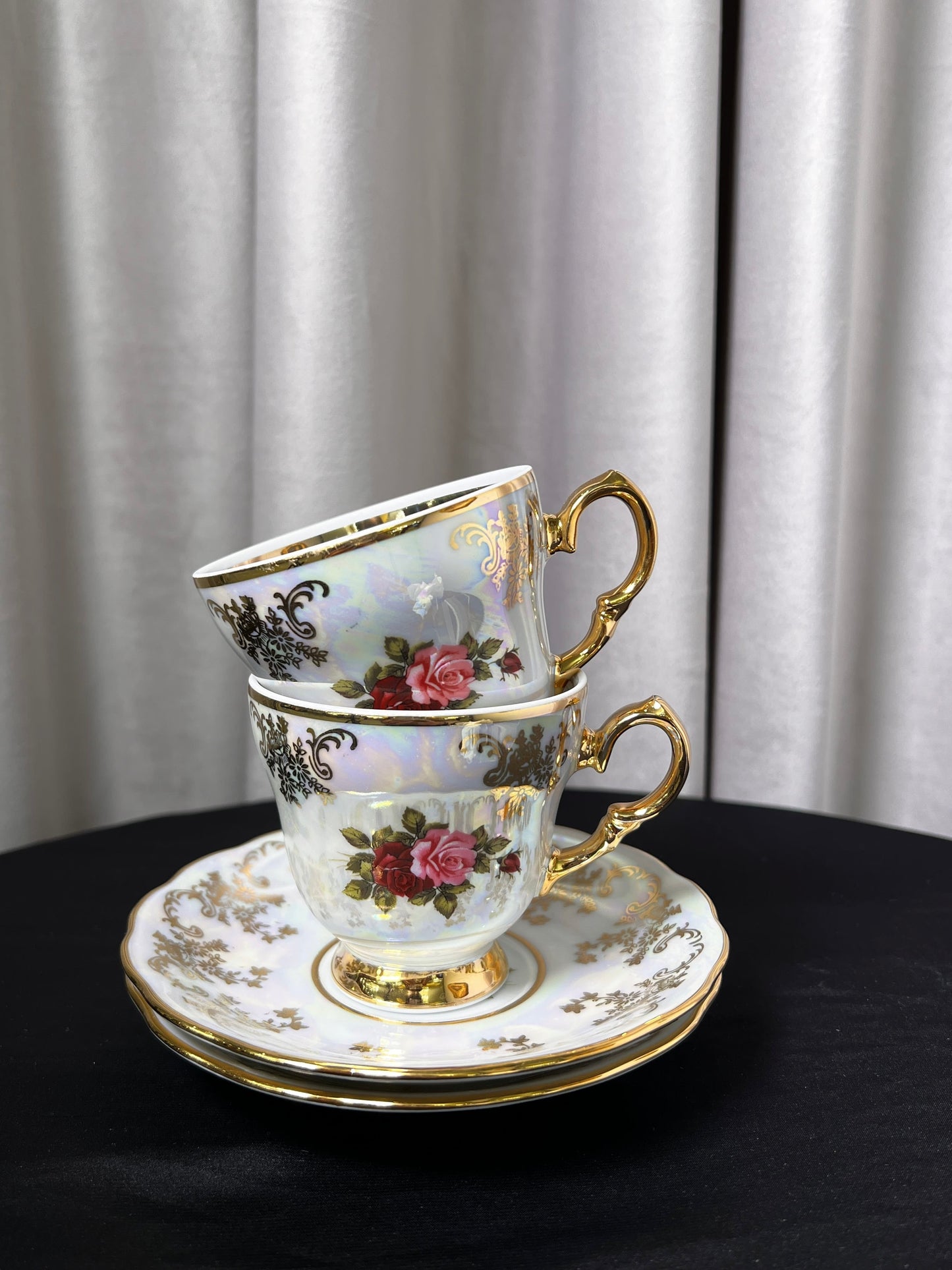 Coffee cup ''Red luster'', 2 pcs