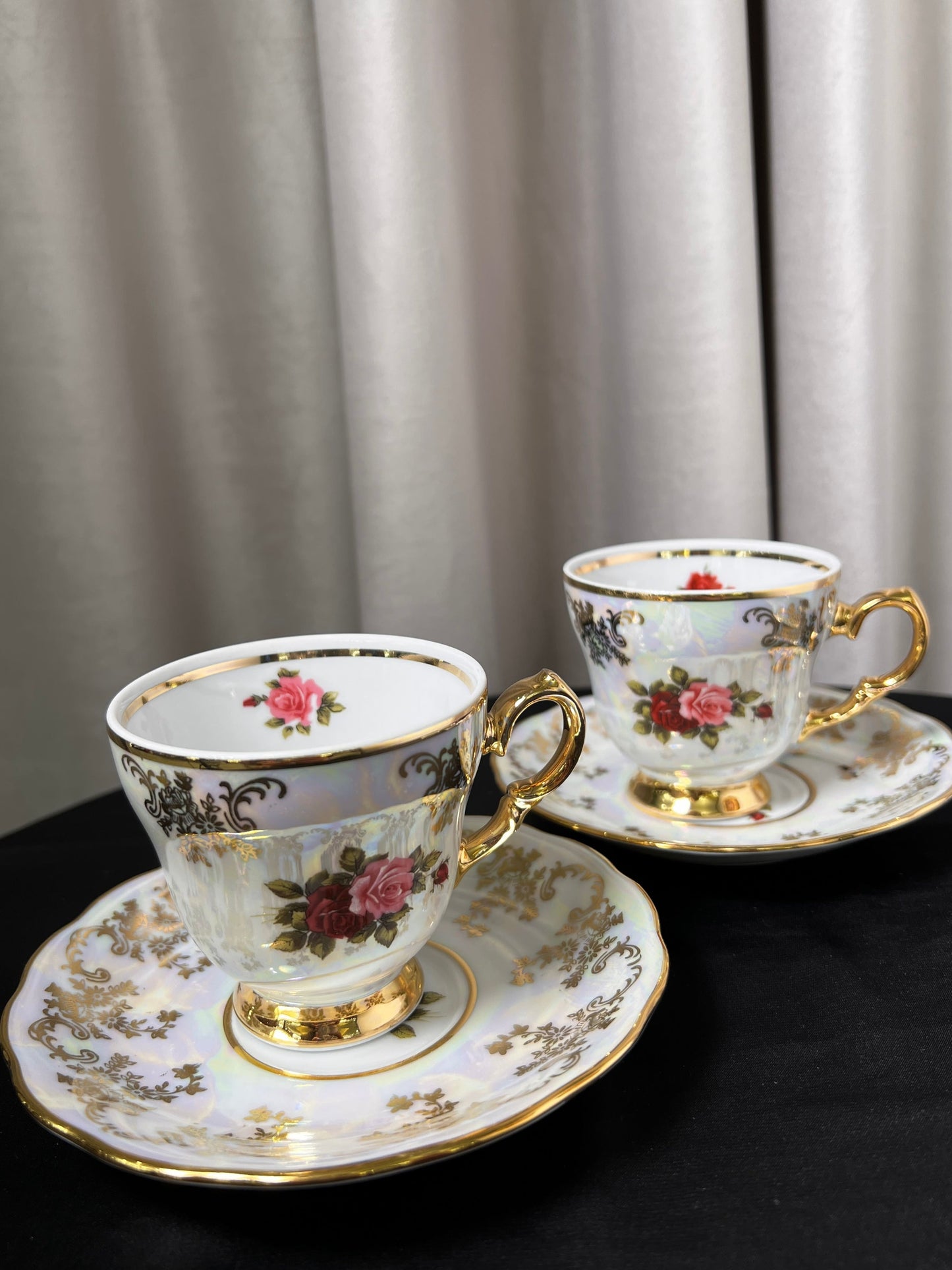 Coffee cup ''Red luster'', 2 pcs