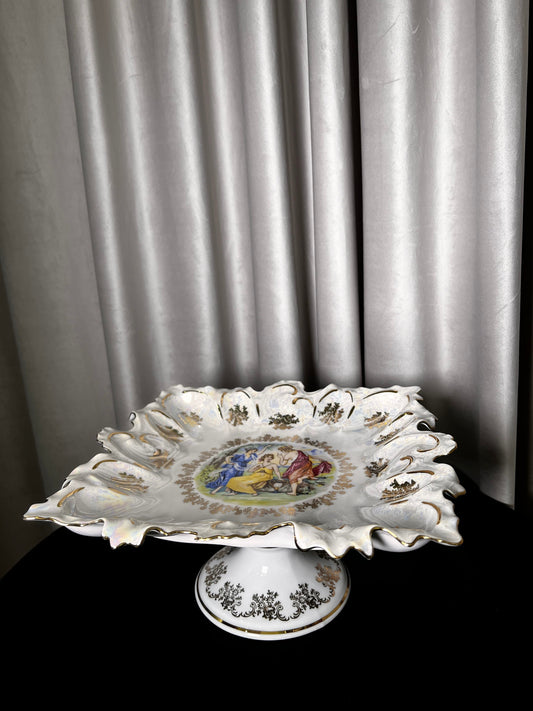 Square tray with legs ''Queen'' 36 cm