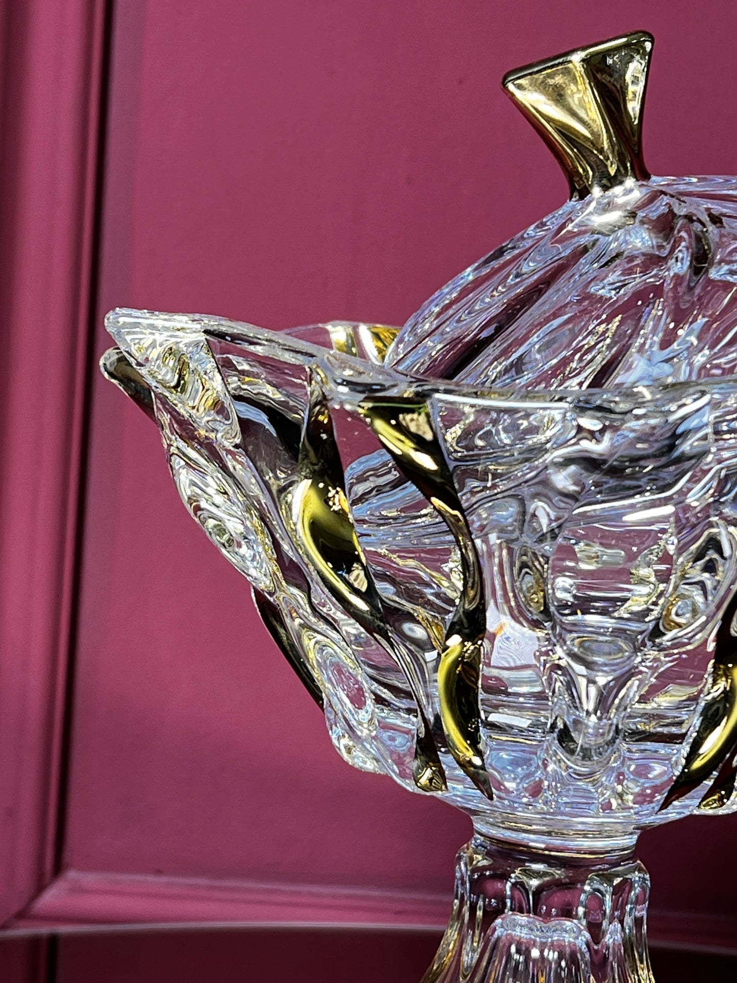 Candy jar ''Rhapsody gold''