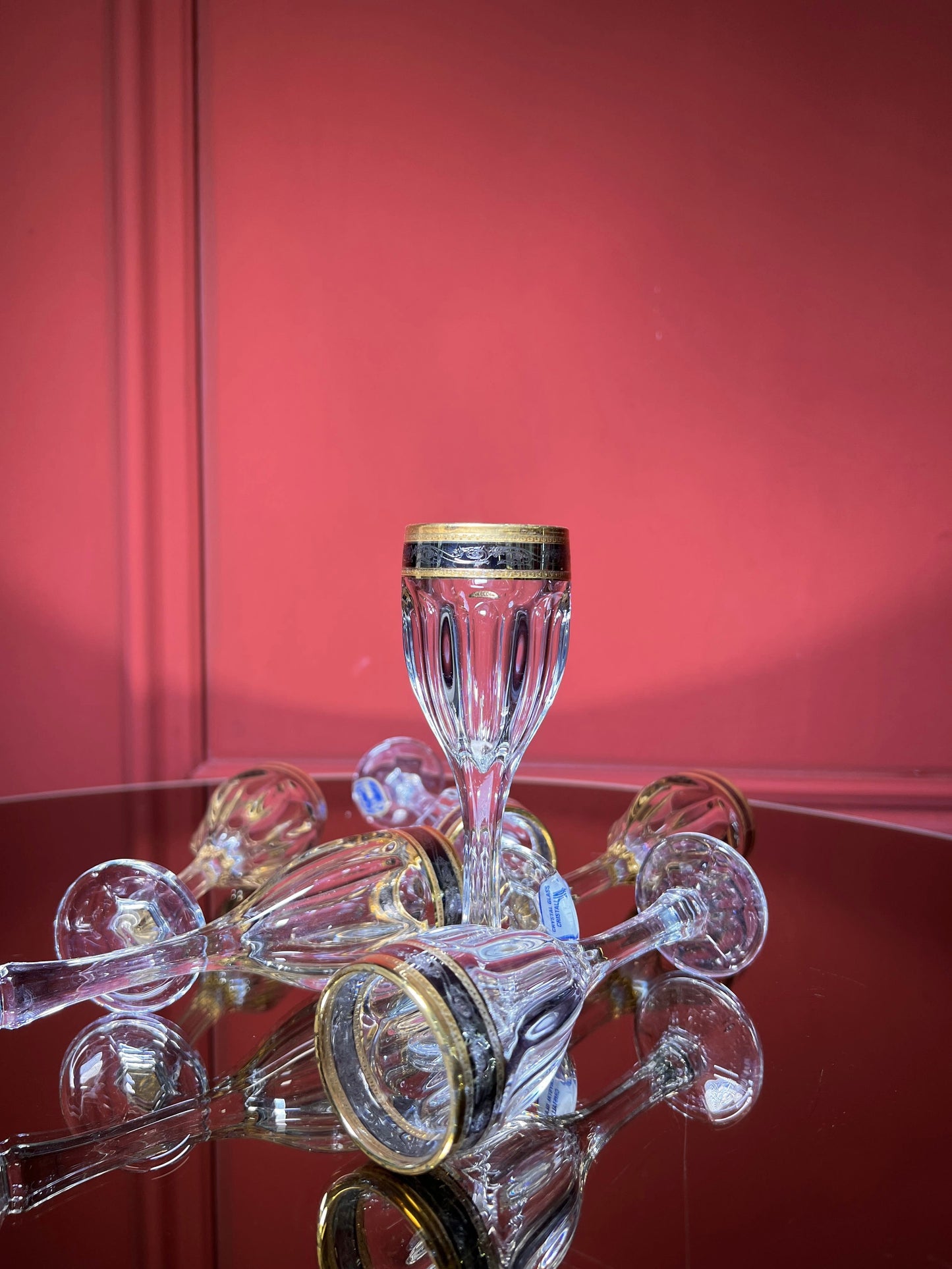 Set ''Safari'' gold-platinum 6 pcs