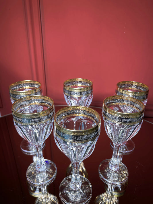 Set ''Safari'' gold-platinum 6 pcs