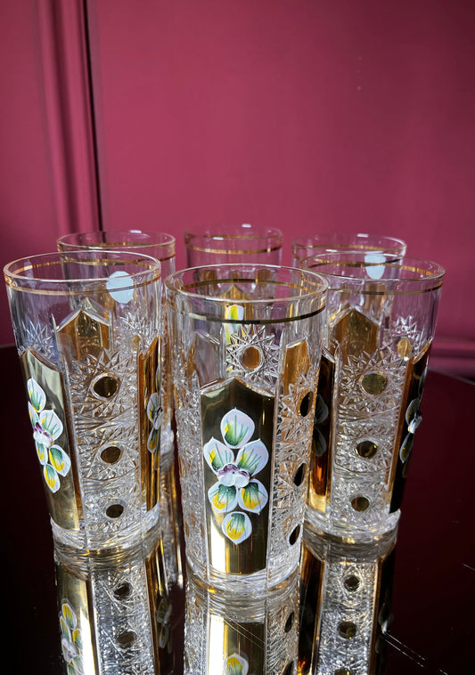 Long drink glass set 6 pcs