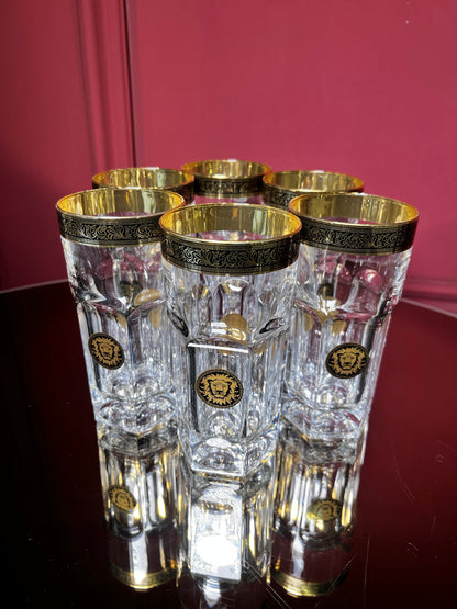 Long drink glass set "Leo" 370 ml (41-141) 6 pcs