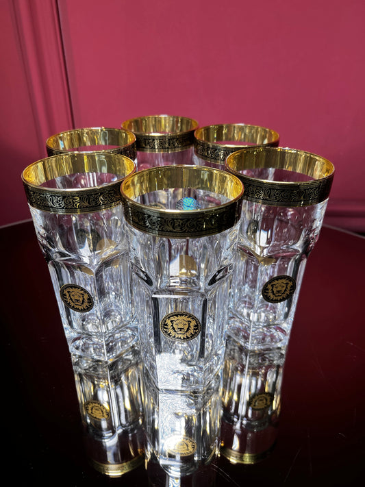Long drink glass set "Leo" 370 ml (41-141) 6 pcs