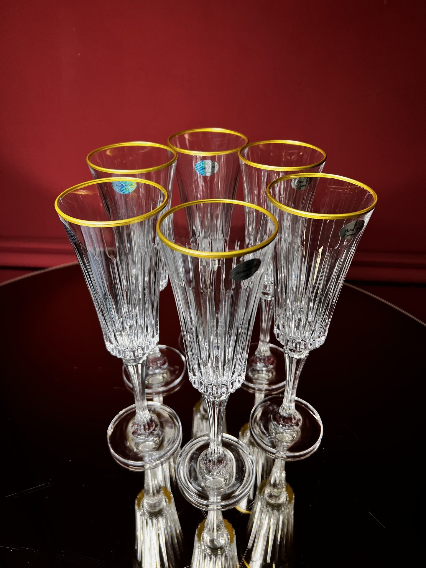 Champagne flute set "Timeless"