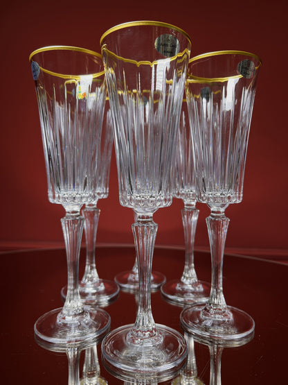Champagne flute set "Timeless"