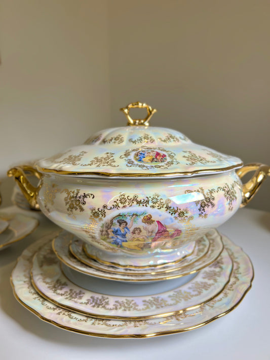 Dinner set ''Pearl elegance''