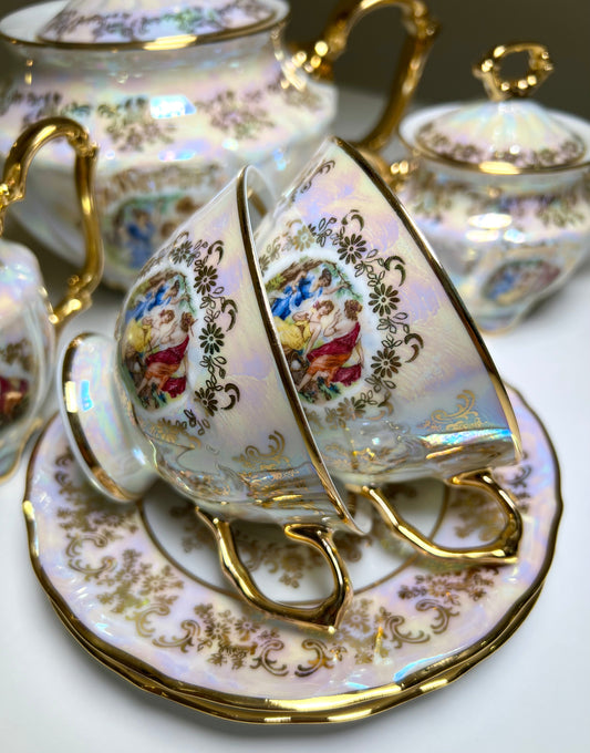 Tea set ''Pearl elegance''