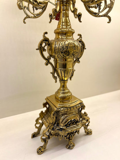 Pair candelabrum Manrique