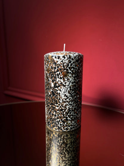 Cavalli cilindric candle H 20 cm