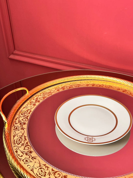 Dinner Plate – Silk Gold