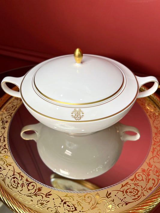Soup Tureen – Silk Gold