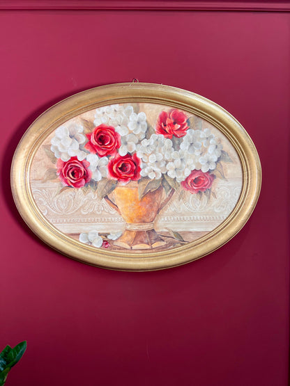 Frame duo '' Vase with flowers''