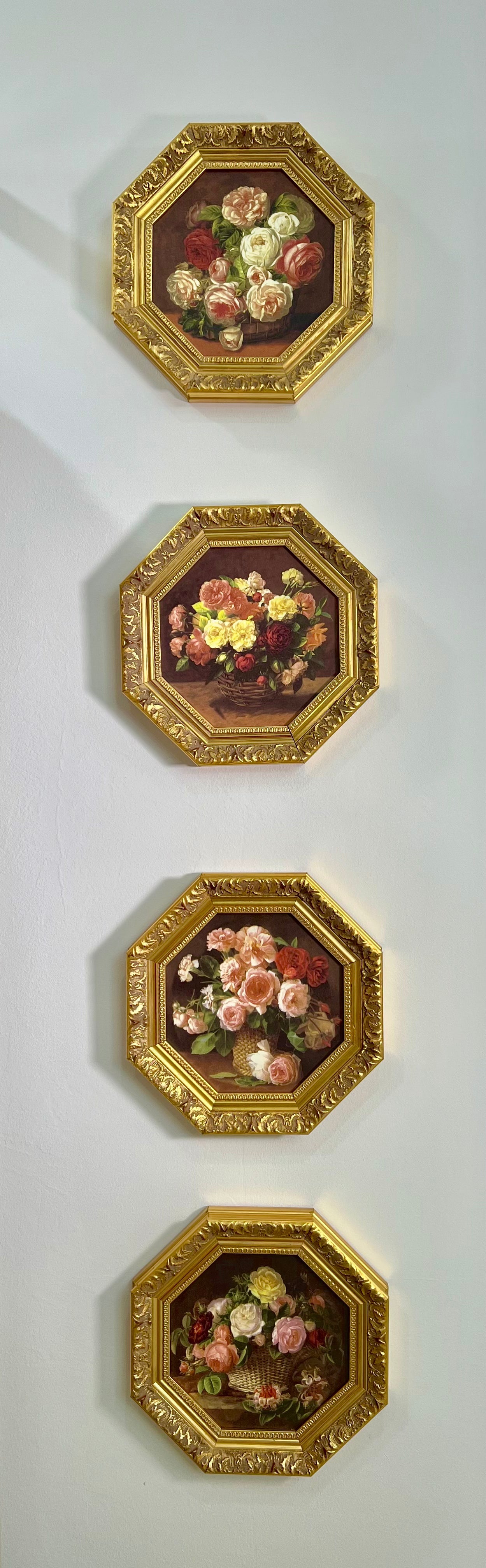 Frame 4pcs in set 'Flowers'