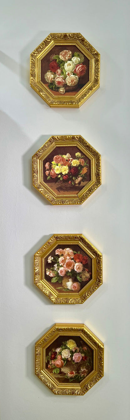 Frame 4pcs in set 'Flowers'