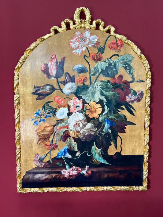 Frame ''Flowers on the table''