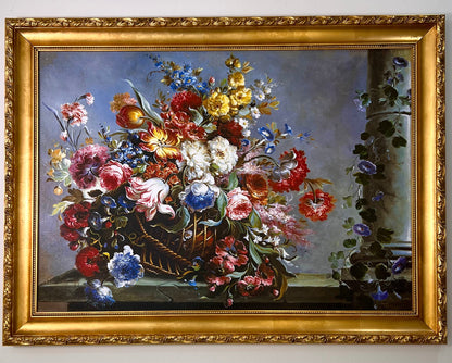 Frame ''Vase with flowers''
