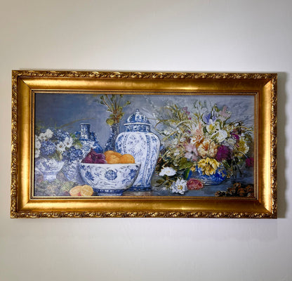 Frame ''Oranges and flowers''